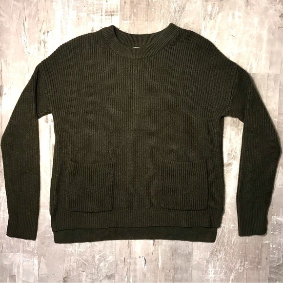Madewell Patch Pocket Pullover Sweater, Size XS - Picture 15 of 15